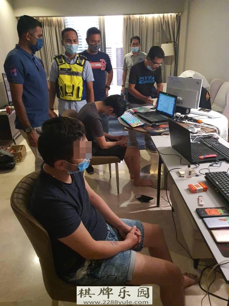 马来西亚警方捣毁一网赌集团抓获8名“菜农”（